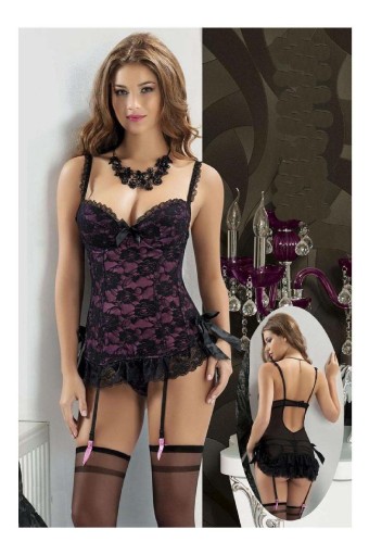 CLARA - Clara Kadın Jartiyer Takım Rosaria (1)