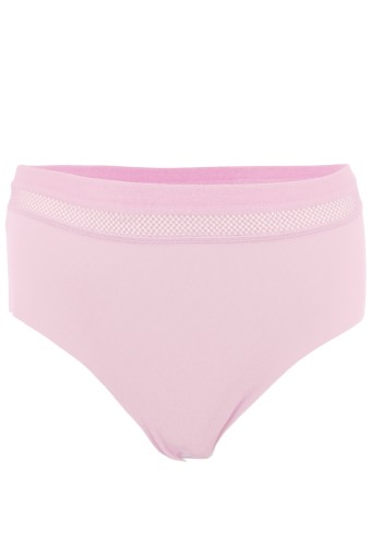 COTTON HİLL - Cotton Hill Lazer Kesim Lastik Detaylı Büyük Beden Bikini Külot