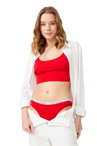 COTTON HİLL - Cottonhill Kadın Slip Külot - Siyah - M (1)
