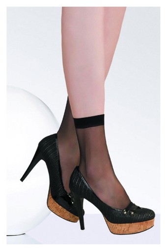 DAYMOD-KLASİK - Daymod Kadın İnce Soket Çorap Likralı Kısa Fit 15