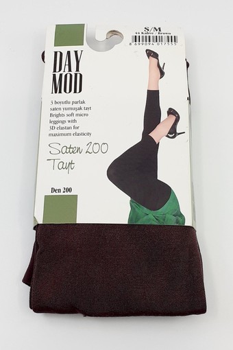 DAYMOD-KLASİK - Daymod Kadın Tayt (Çorap) Saten 200 (1)
