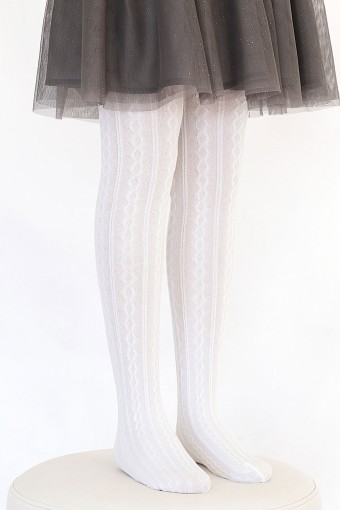 DAYMOD-DESENLİ - Daymod Kız Çocuk İnce Külotlu Çorap Açelya Pamuklu