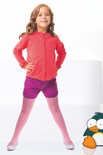 DAYMOD-DESENLİ - Daymod Kız Çocuk İnce Külotlu Çorap Ezgi Pamuklu