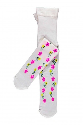 DAYMOD-DESENLİ - Daymod Kız Çocuk İnce Külotlu Çorap Işık Desenli