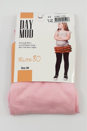 DAYMOD-KLASİK - Daymod Kız Çocuk İnce Külotlu Çorap Mikro 80 (1)
