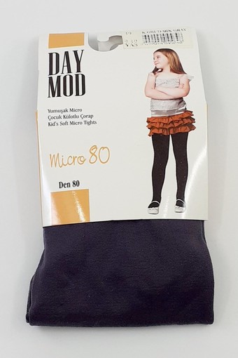 DAYMOD-KLASİK - Daymod Kız Çocuk İnce Külotlu Çorap Mikro 80