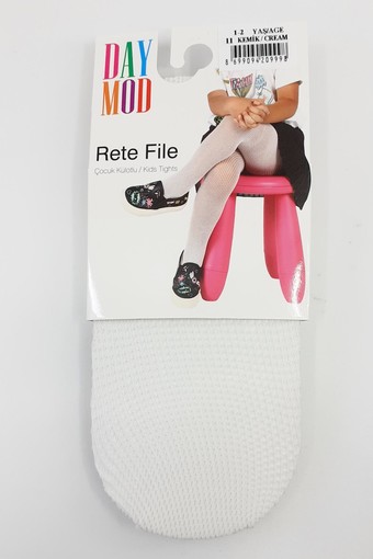DAYMOD-DESENLİ - Daymod Kız Çocuk İnce Külotlu Çorap Rete File DAYMOD-DESENLİ - Daymod Kız Çocuk İnce Külotlu Çorap Rete File