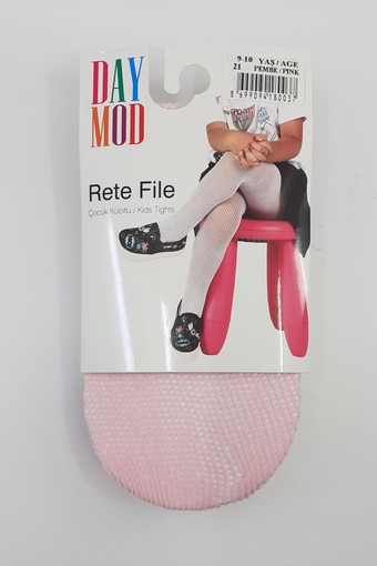 DAYMOD-DESENLİ - Daymod Kız Çocuk İnce Külotlu Çorap Rete File (1) DAYMOD-DESENLİ - Daymod Kız Çocuk İnce Külotlu Çorap Rete File (1)