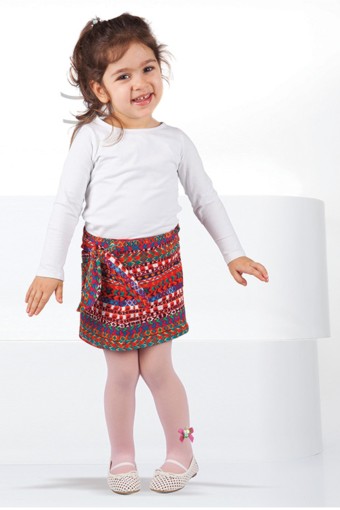 DAYMOD-DESENLİ - Daymod Kız Çocuk İnce Külotlu Çorap Yaren Tül File