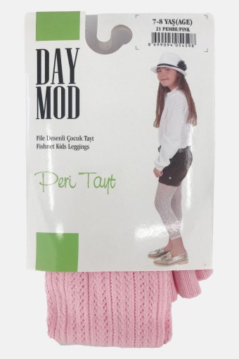 DAYMOD-DESENLİ - Daymod Kız Çocuk Tayt (Çorap) Peri File Desenli (1)