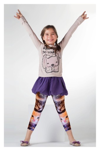 DAYMOD-DESENLİ - Daymod Kız Çocuk Tayt (Çorap)