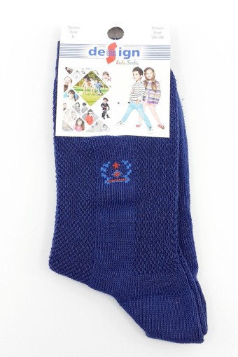 DESIGN - Design Erkek Çocuk Soket Çorap Lacoste-12 - Asorti - 5 (1)