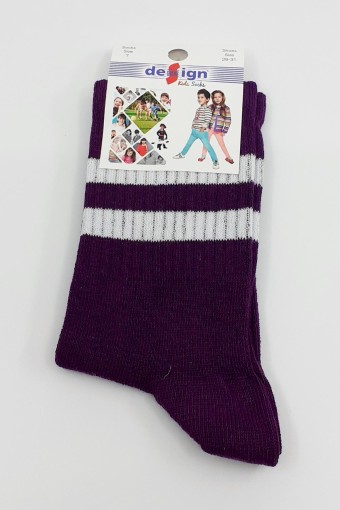 DESIGN - Design Kız Çocuk Soket Çorap Bjk Likralı - Asorti - 7
