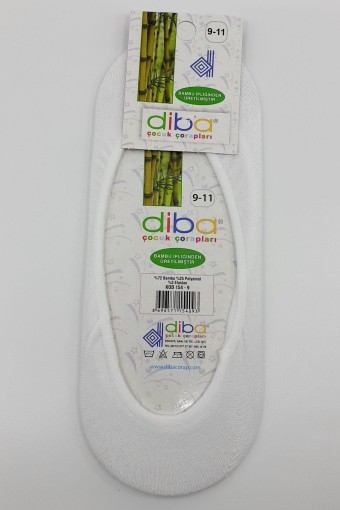 DİBA - Diba Erkek Çocuk Babet Çorap Bambu - Beyaz - 9 (1)