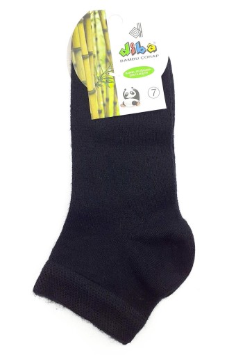 DİBA - Diba Erkek Çocuk Patik Çorap Düz Bambu - Siyah - 9