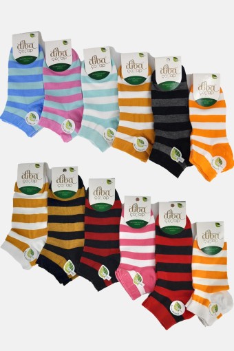 DİBA - Diba Kadın Bambu Çemberli Patik Çorap (1)