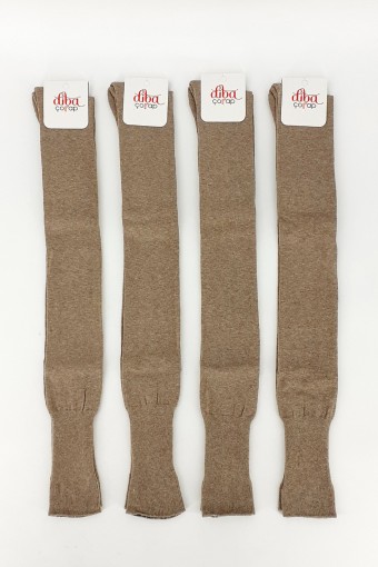 DİBA - Diba Kadın Dizüstü Çorap Haybalt Düz Likralı Lastik Taban Havlu