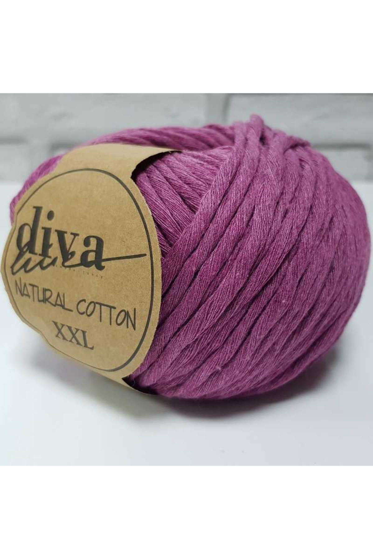 Diva Natural Cotton XXL El Örgü İpliği 100 Gr. 70 Mt. - Thumbnail