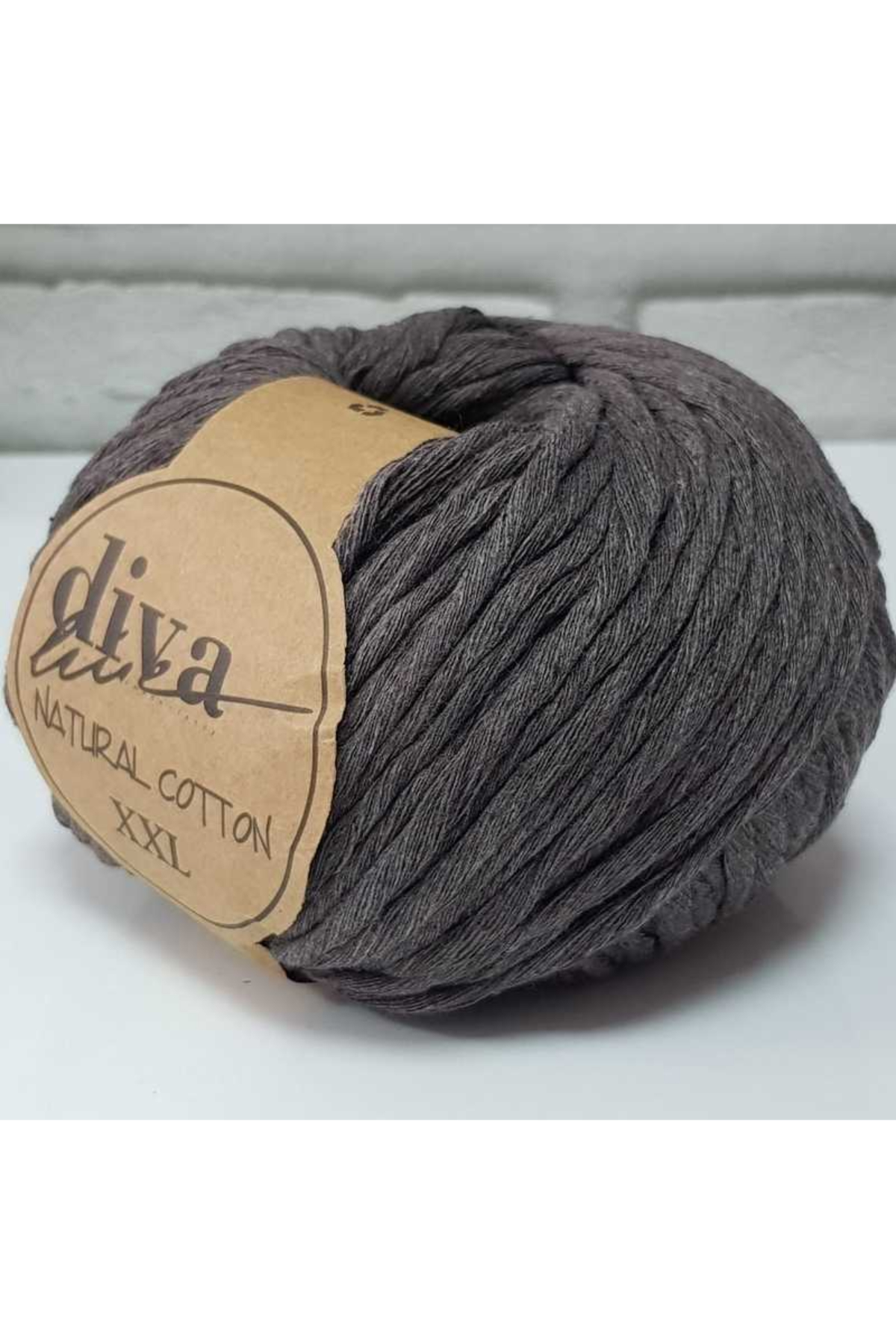 Diva Natural Cotton XXL El Örgü İpliği 100 Gr. 70 Mt. - Thumbnail