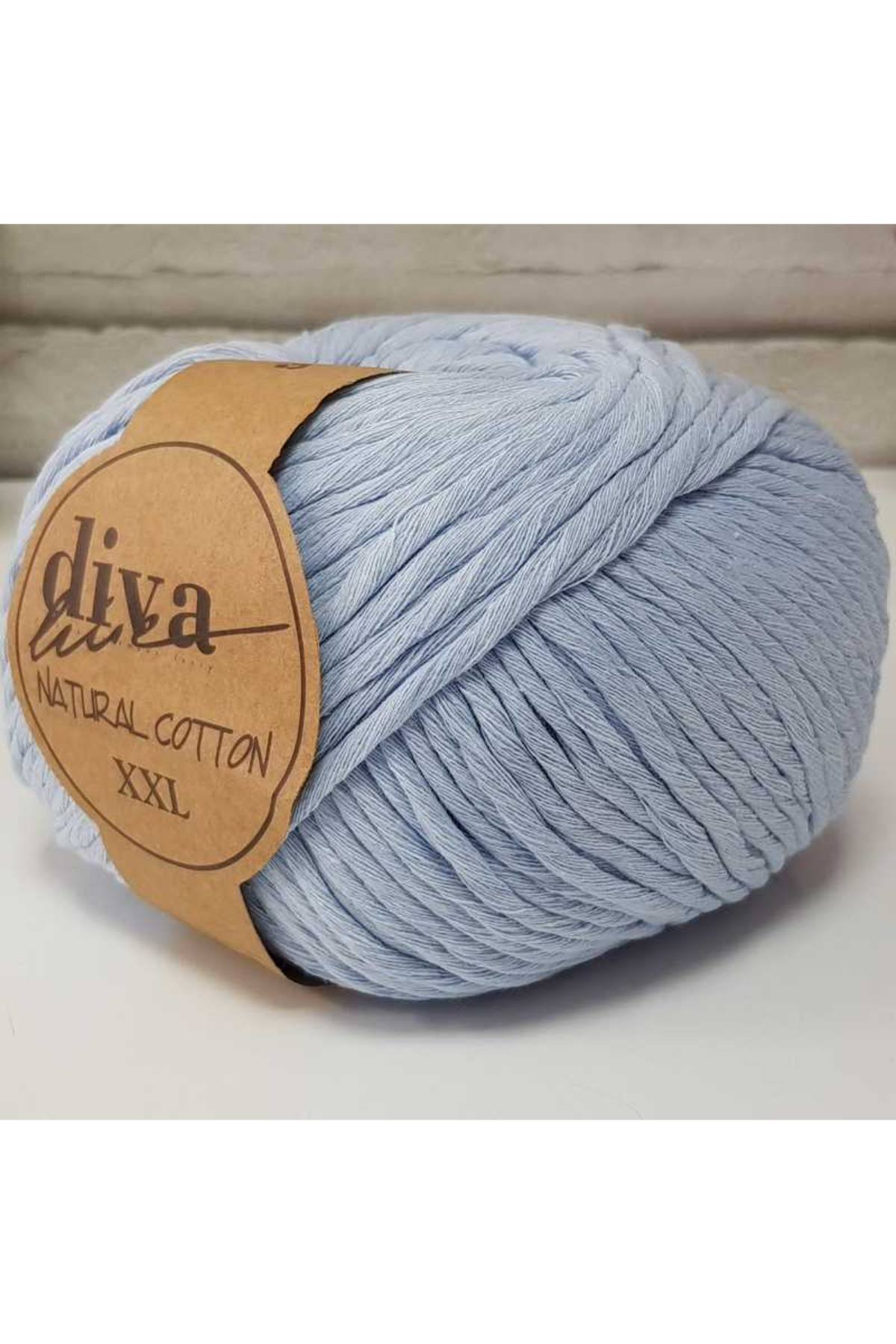 Diva Natural Cotton XXL El Örgü İpliği 100 Gr. 70 Mt. - Thumbnail