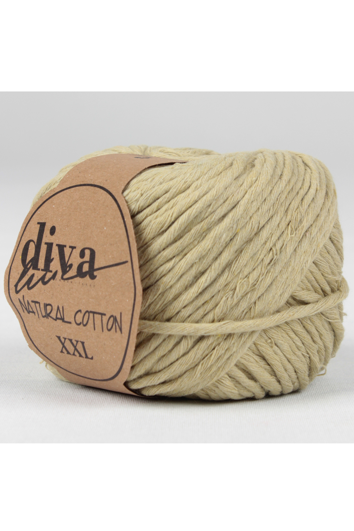 Diva Natural Cotton XXL El Örgü İpliği 100 Gr. 70 Mt. - Thumbnail