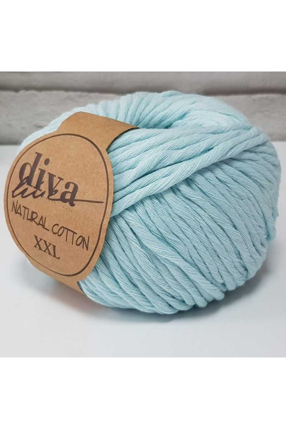 Diva Natural Cotton XXL El Örgü İpliği 100 Gr. 70 Mt. - Thumbnail