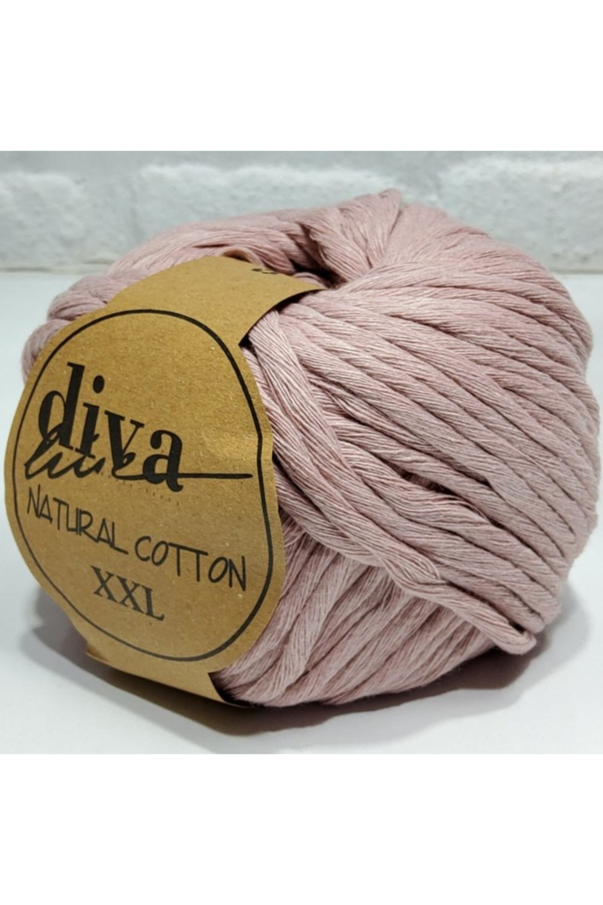 Diva Natural Cotton XXL El Örgü İpliği 100 Gr. 70 Mt. - Thumbnail