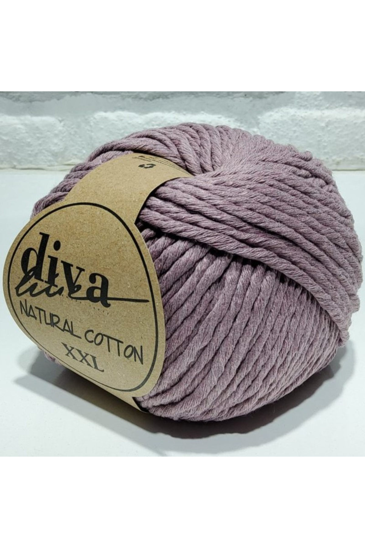 Diva Natural Cotton XXL El Örgü İpliği 100 Gr. 70 Mt. - Thumbnail