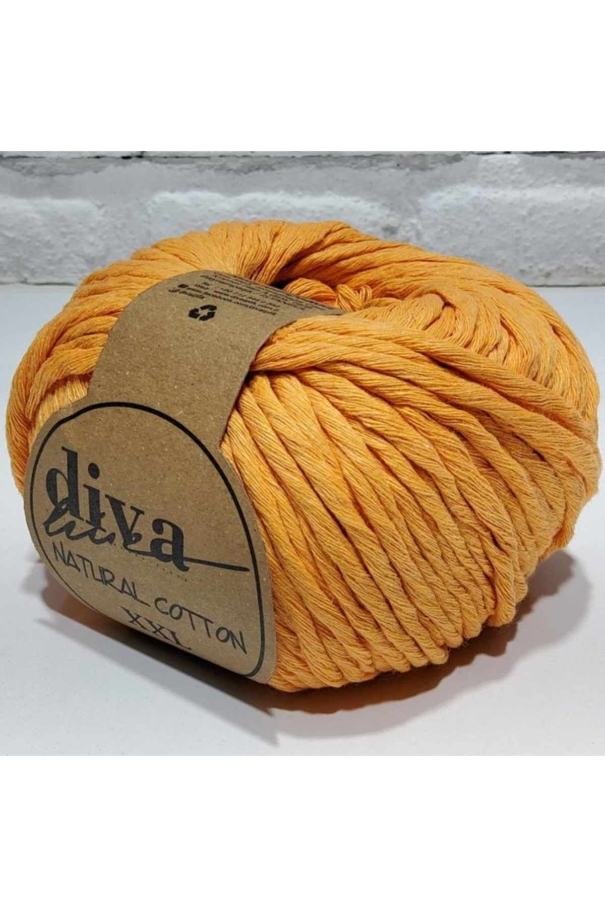 Diva Natural Cotton XXL El Örgü İpliği 100 Gr. 70 Mt. - Thumbnail