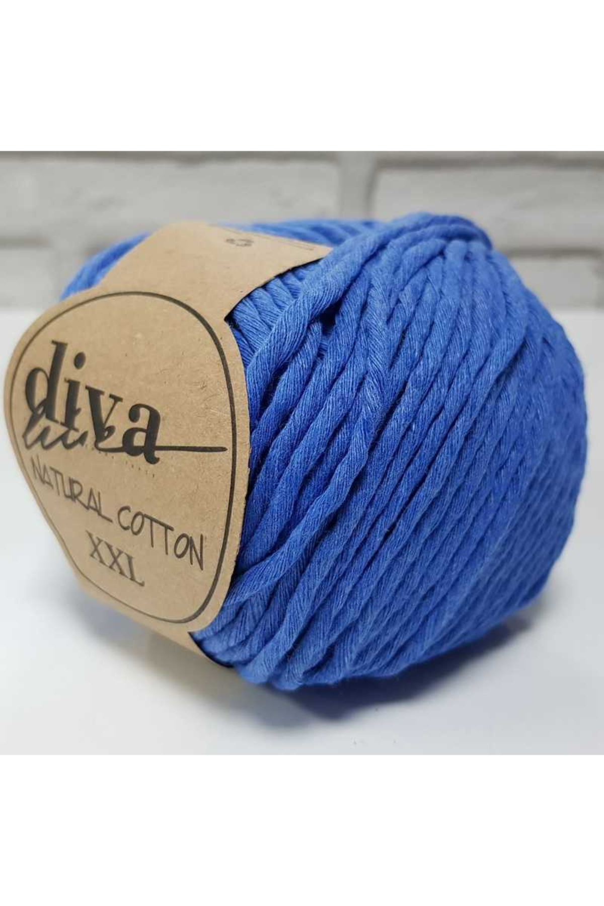 Diva Natural Cotton XXL El Örgü İpliği 100 Gr. 70 Mt. - Thumbnail