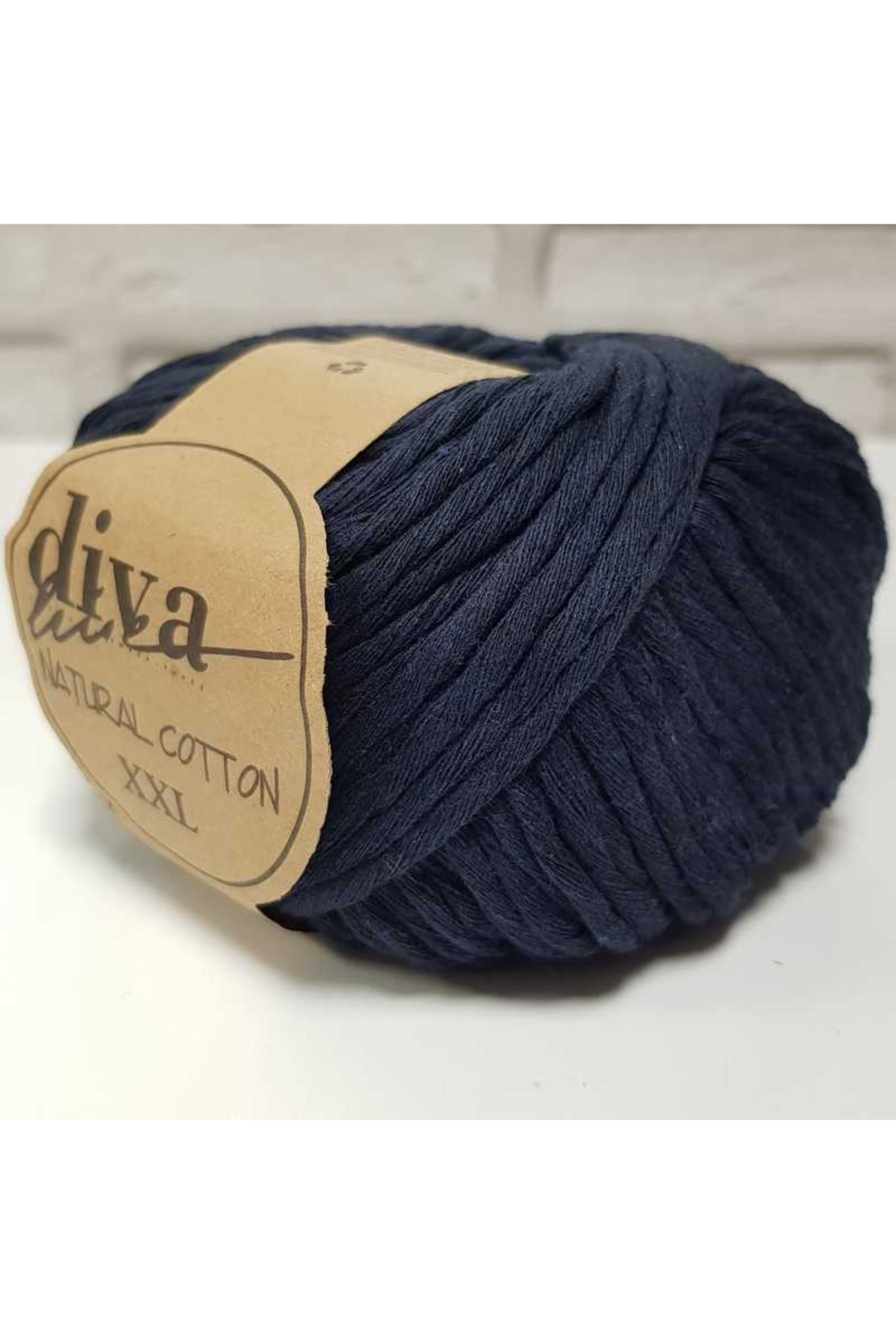 Diva Natural Cotton XXL El Örgü İpliği 100 Gr. 70 Mt. - Thumbnail