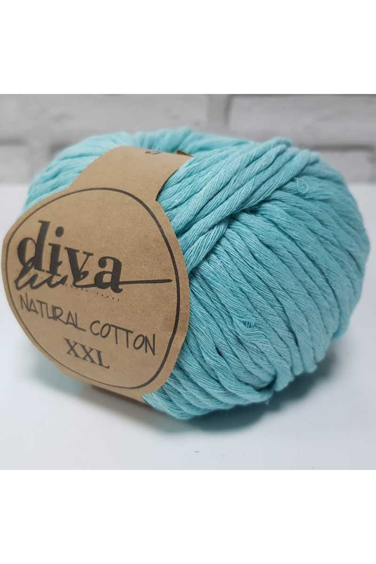 Diva Natural Cotton XXL El Örgü İpliği 100 Gr. 70 Mt. - Thumbnail