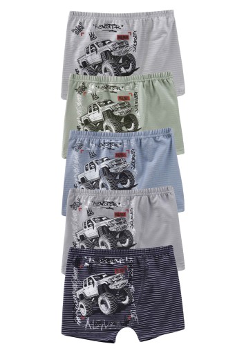 Domi - Domi Kids Erkek Çocuk Boxer Baskılı (1)