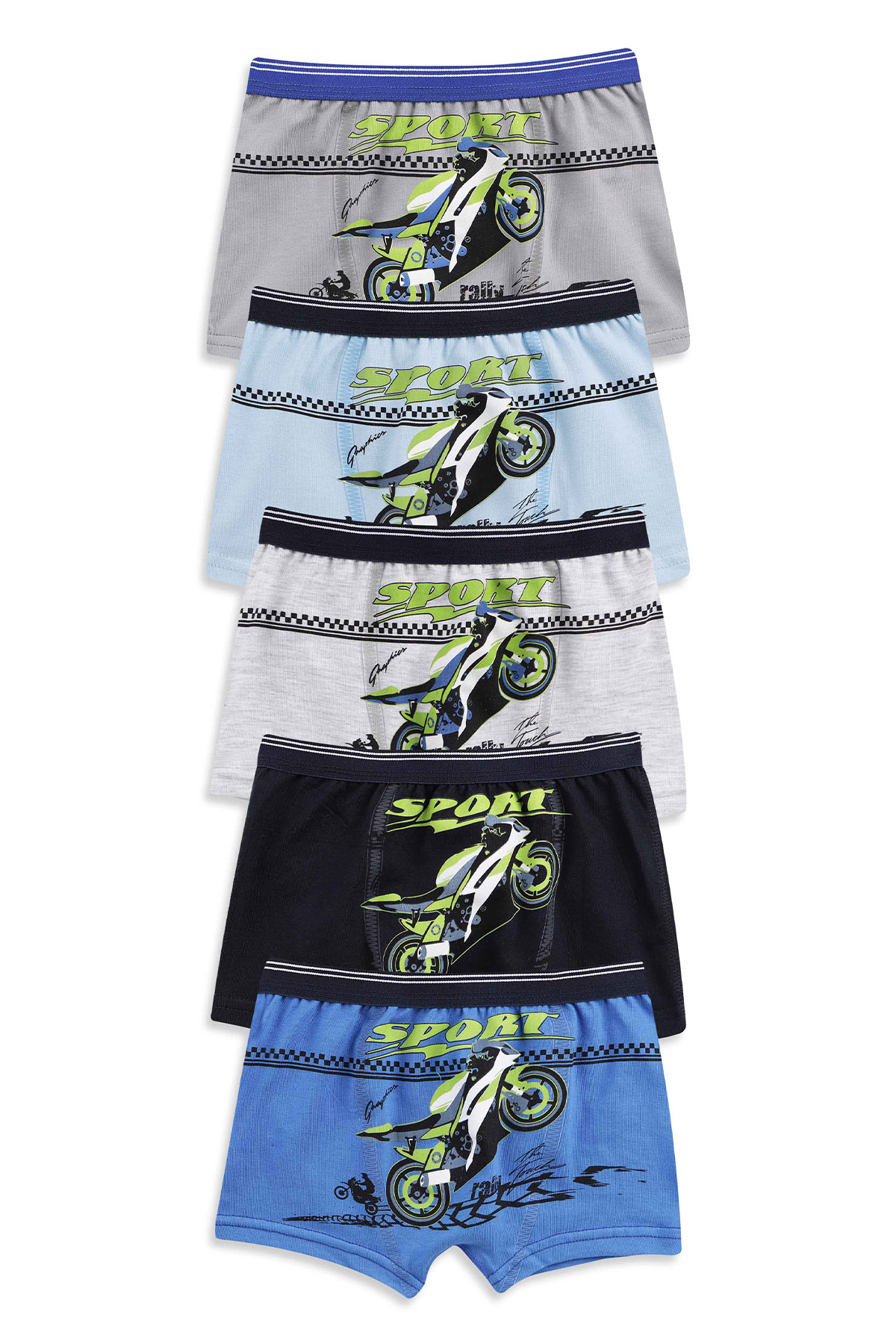 Domi Kids Erkek Çocuk Boxer Baskılı - Thumbnail