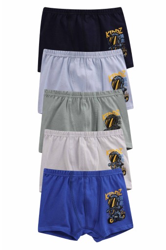 Domi - Domi Kids Erkek Çocuk Boxer Baskılı (1)
