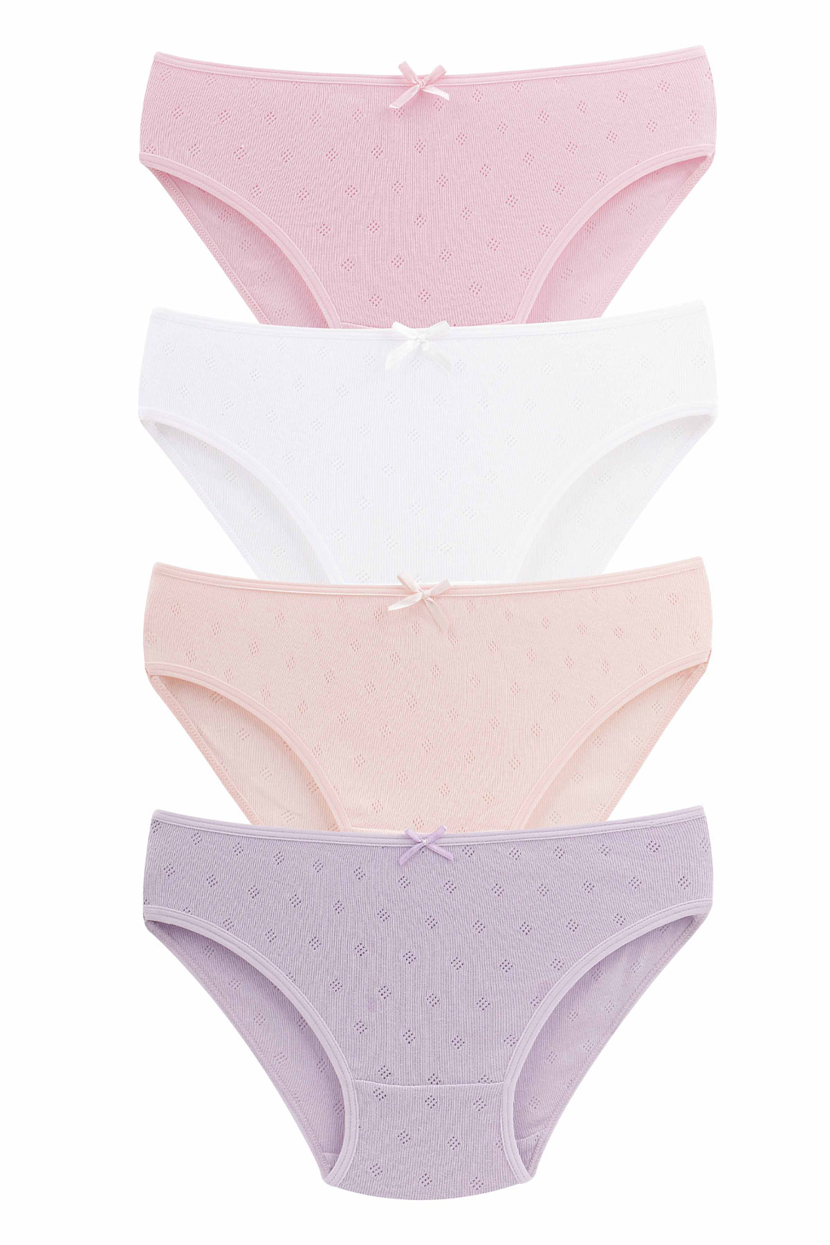 Domi Kids Kız Çocuk Bikini Külot Transferli - Thumbnail