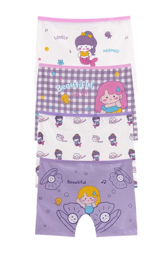 Domi - Domi Kids Kız Çocuk Boxer Baskılı