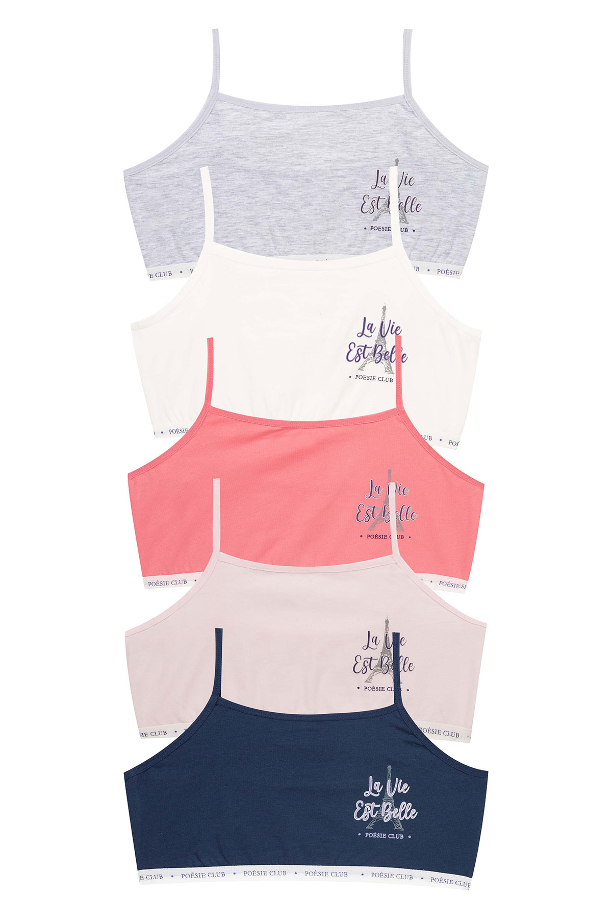 Domi Kids Kız Garson Büstiyer Yazılı - Thumbnail