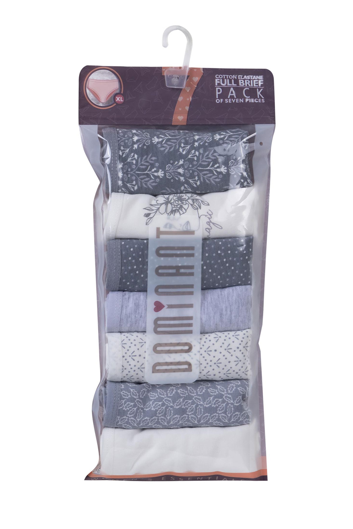 Dominant Kadın Bato Külot Büyük Beden 7'li - Thumbnail