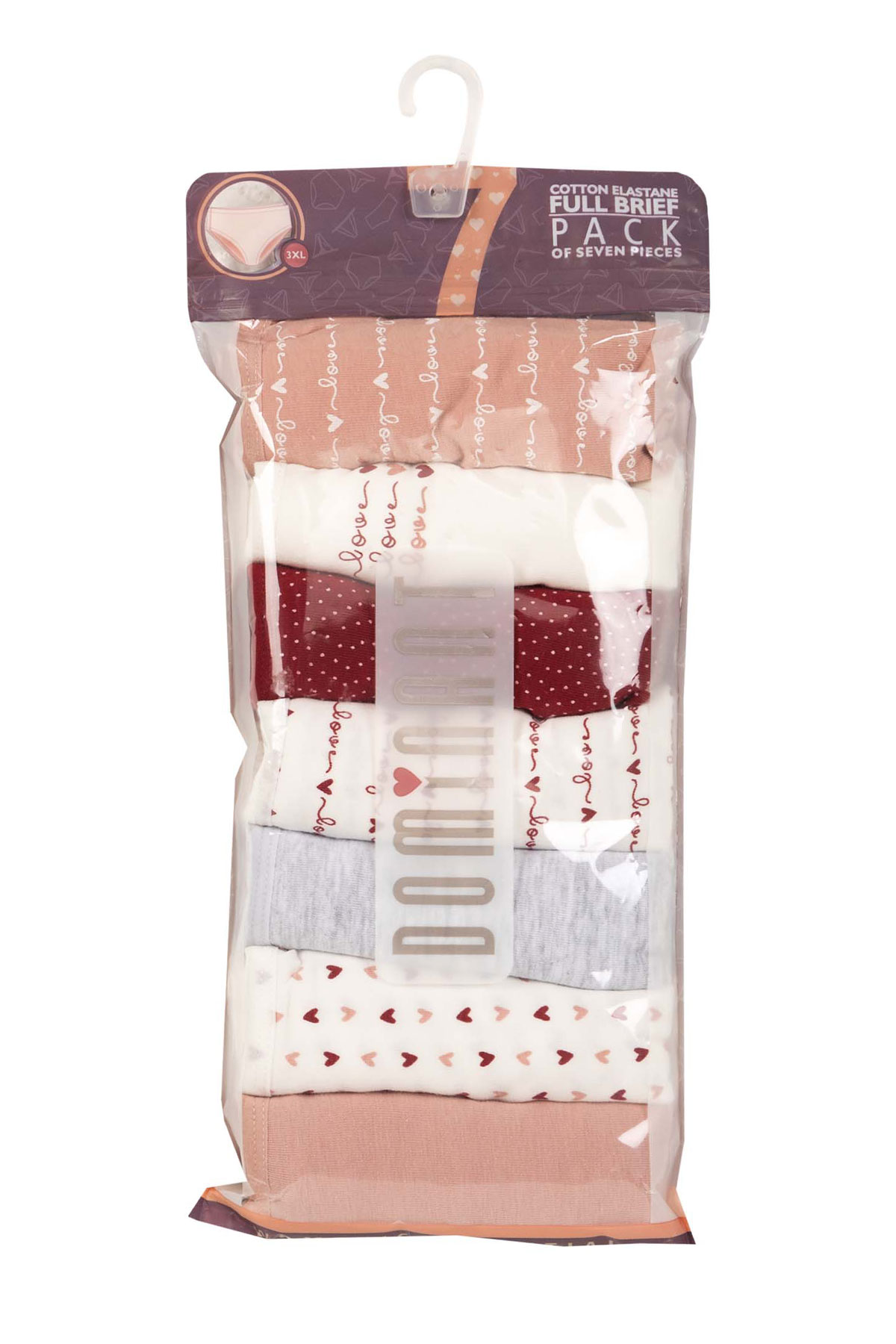 Dominant Kadın Bato Külot Büyük Beden 7'li - Thumbnail