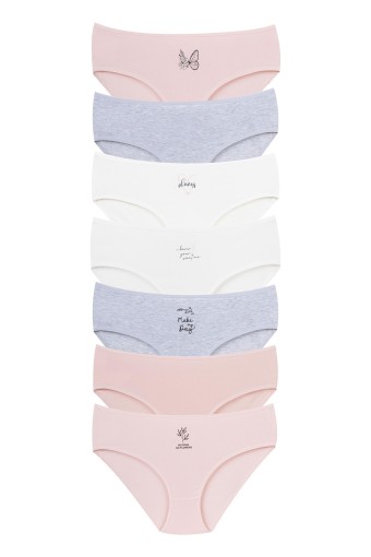 DOMİNANT - Dominant Kadın Bato Külot Büyük Beden 7'li