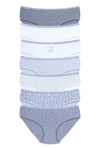 DOMİNANT - Dominant Kadın Bato Külot Büyük Beden 7'li