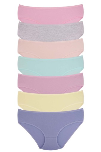 DOMİNANT - Dominant Kadın Bato Külot Büyük Beden 7'li - Asorti