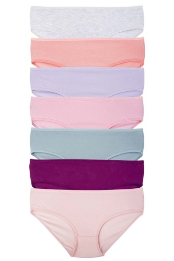 DOMİNANT - Dominant Kadın Bato Külot Büyük Beden 7'li - Asorti