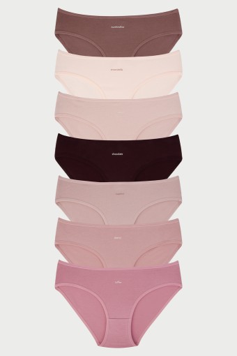 DOMİNANT - Dominant Kadın Bato Külot Büyük Beden 7'li