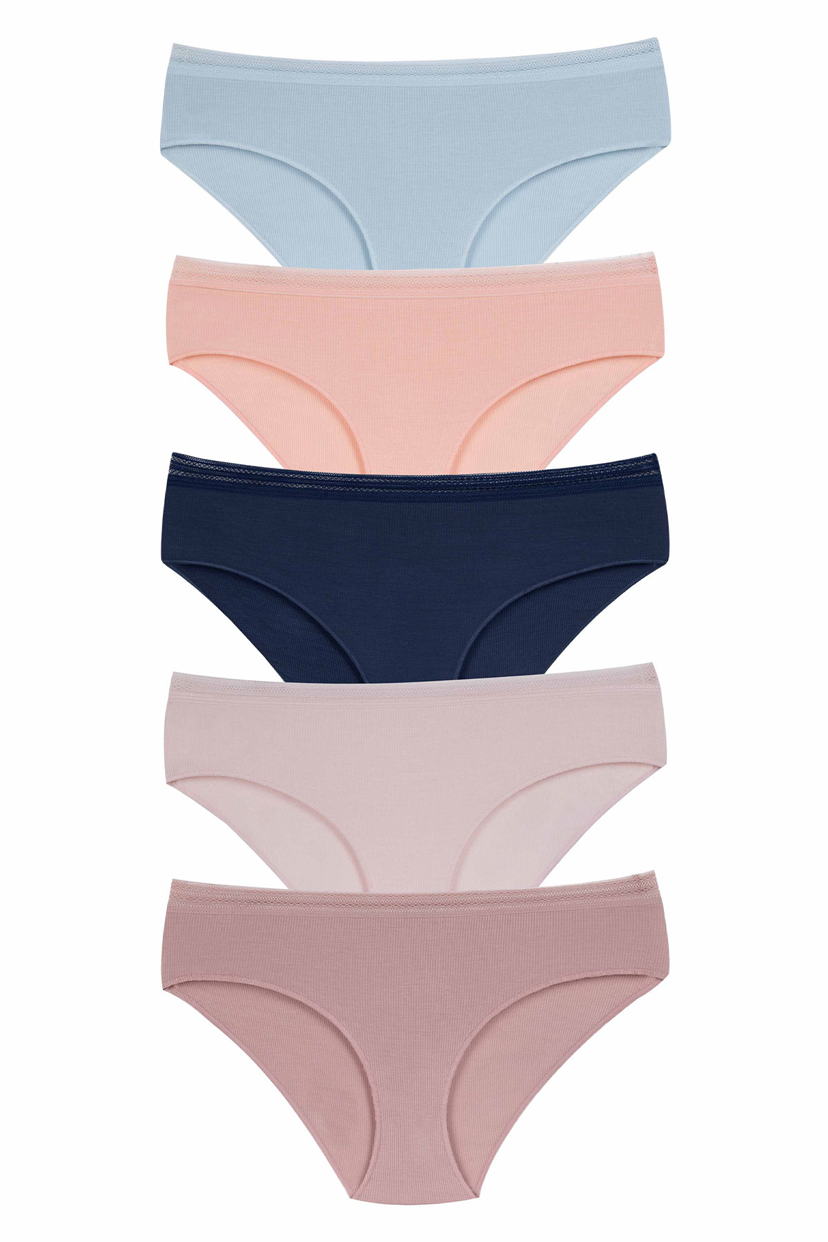 Dominant Kadın Bato Külot Büyük Beden Beli Dantelli - Thumbnail