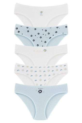 DOMİNANT - Dominant Kadın Bato Külot Büyük Beden Desenli