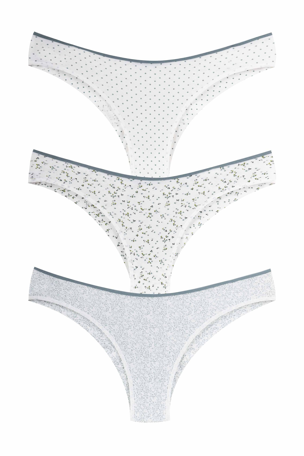 Dominant Kadın Bato Külot Desenli - Thumbnail