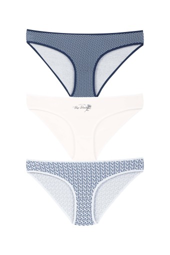 DOMİNANT - Dominant Kadın Bikini Külot 3'lü