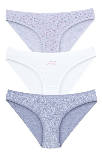 DOMİNANT - Dominant Kadın Bikini Külot 3'lü